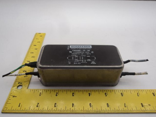 SCHAFFNER FN2080-10-06 EMI POWER LINE FILTER 110/250VAC/50-60HZ 10A T17159