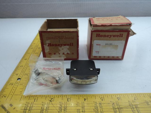 LOT OF 2 HONEYWELL MCE1 100013-0100 PANEL METERS T19512