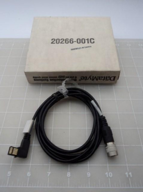 DATAMYTE 20266-001C SENSOR W/LOCKING COLLAR CABLE CONNECTOR T16013 DATAMYTE 20266-001C SENSOR W/LOCKING COLLAR CABLE CONNECTOR T16013