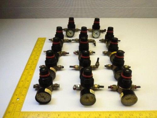 LOT OF 14 NORGREN  R06-121-RGKA AIR REGULATOR T14416