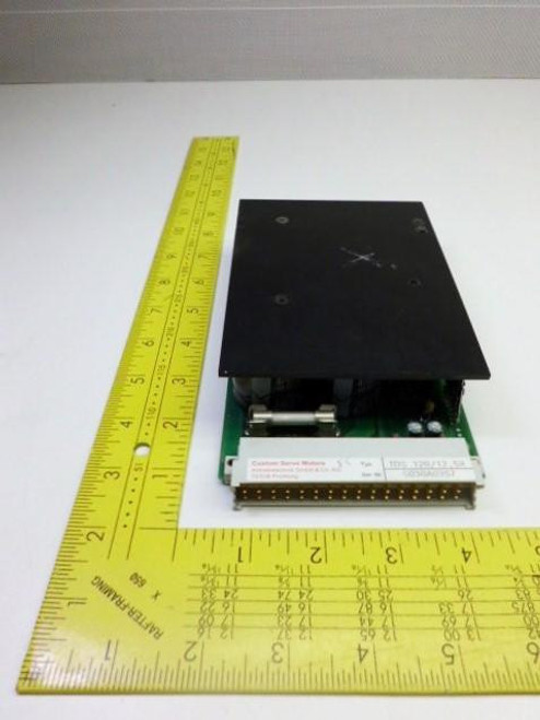 SIEMENS TDS120/12.5X SERVO DRIVE RACK MOUNT W/ SIEMENS T14502