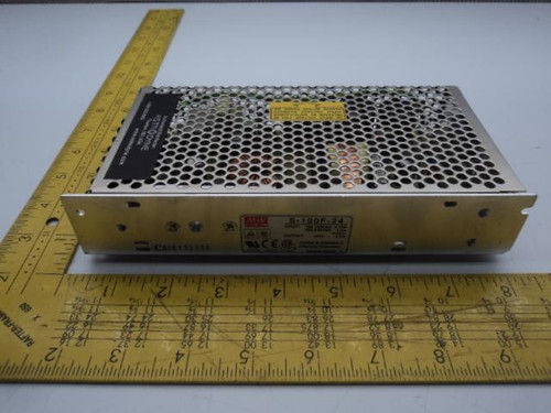 MEAN WELL S-100F-24 POWER SUPPLY 100-240VAC 3.15A T17828