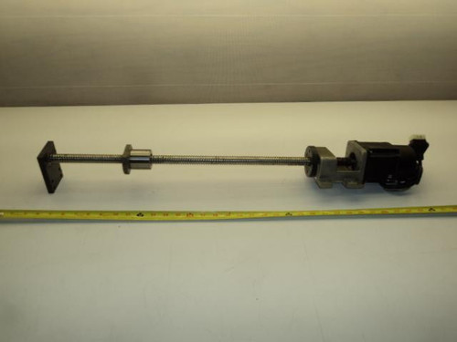 PANASONIC THK MFA020LD2NPJ 64300 AC SERVO MOTOR W/LINEAR BEARING 200W 3000R/MIN T17996