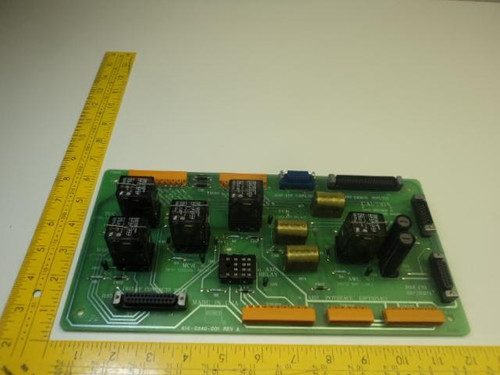 HURCO 415-0240-002 REV_A V2 MACHINE RELAY PCB ASSY T14631