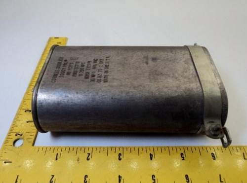 CORNELL-DUBILIER KBSF 1323 PI SOGGY FOIL NO PCB'S CAPACITOR 30MED 660VAC 60HZ T16445