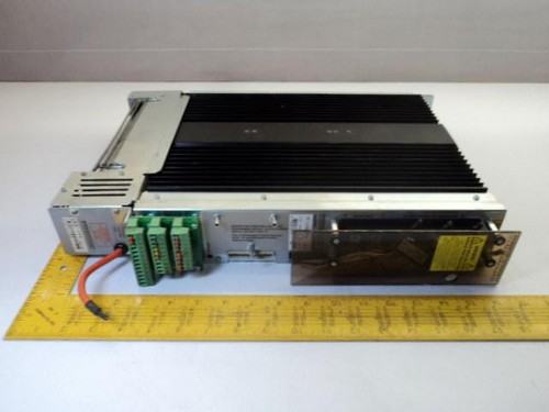 INDRAMAT TDM 3.2-030-300-W1 AC SERVO CONTROLLER W/AUXILIARY FAN K21/95 24VDC T16543