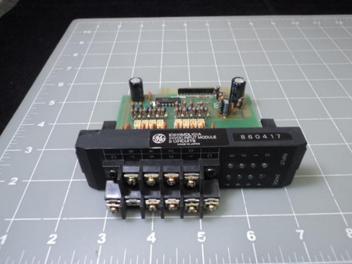 GENERAL ELECTRIC GE IC610MDL101A PLC 24 V INPUT MODULE T13222 GENERAL ELECTRIC GE IC610MDL101A PLC 24 V INPUT MODULE T13222