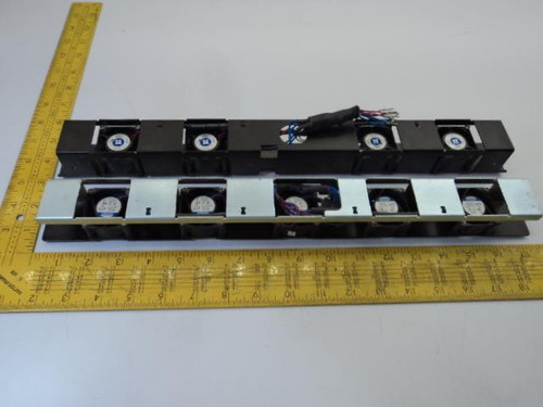 LOT OF 2 EBMPAPST JMC 5831359 45296173-0 FAN ASSEMBLIES 12VDC 80MA 1W T16643
