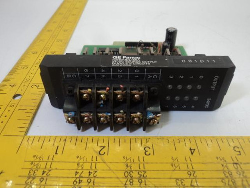 LOT OF 3 GE FANUC IC610MDL155A 24VDC SOURCE OUTPUT MODULES 8CIRCUITS T16884 LOT OF 3 GE FANUC IC610MDL155A 24VDC SOURCE OUTPUT MODULES 8CIRCUITS T16884