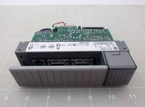 ALLEN BRADLEY 1746-BAS SER C FRN 6 PROGRAMMABLE CONTROLLER MODULE SLC500 T15336