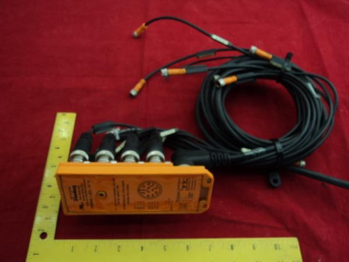 LUMBERG ASBS8/LED-5/4 PLUGGABLE ACTUATOR/SENSOR DISTRIBUTION BOX W/ LEDS T20836