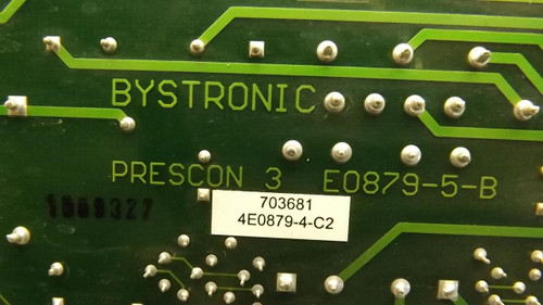 BYSTRONIC E0879-5-B 703681 PRESCON 3 BOARD T21634