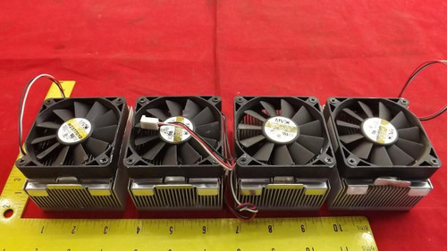 LOT OF 4 AVC C7015B12M BALL BEARING FANS 12 V 0.2 A T21503