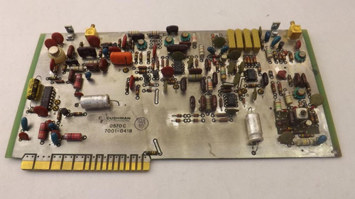 CUSHMAN 0570C / 7001-0418 CIRCUIT BOARD T22720