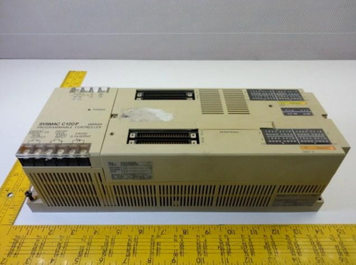 OMRON C120F-CPUA7EQ PROGRAMMABLE CONTROLLER 120VAC 50/60HZ 50VA T15258