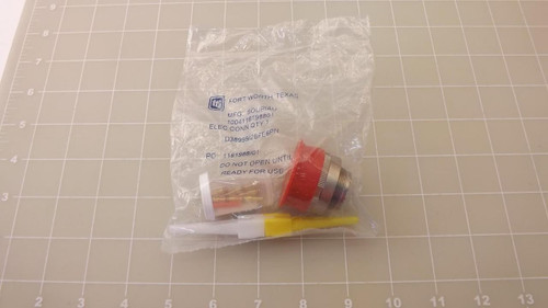 SOURIAU AMPHENOL D38999/26FE6PN CIRCULAR MIL SPEC CONNECTOR 12 PIN JAM NUT RECPT T24882