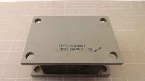 BARRY CONTROLS 90686-1 WEAPON SYSTEM RESILIENT MOUNT HOUSING T25109