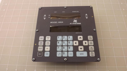 JC SYSTEMS 600A ENVIRONMENTAL CHAMBER PROGRAMMER/CONTROLLER T24496