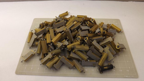 LOT OF 135 DALE RH-50 POWER RESISTORS T26523