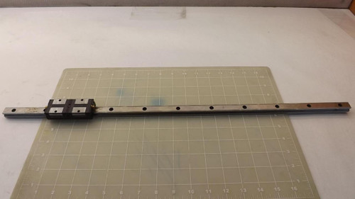 LOT OF 2 THK  SSP15 SSP15 W/ 25'' CNC LINEAR SLIDE RAILS