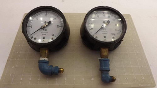 LOT OF 2 USG US GAUGE 33002 33004 GAUGE T28203