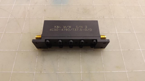 K&L 4C50-4790/T37.5-0/0 MILITARY COMPONENTS T28095