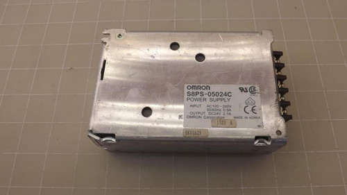 OMRON S8PS-05024C AC/DC CONVERTER 24V 50W POWER SUPPLY T27556