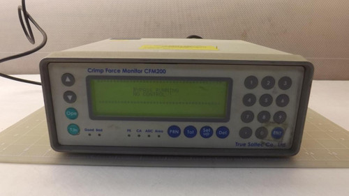 HARTEC TRUE SOLTEC CFM200 02PER03054-CC CRIMP FORCE MONITOR T27573