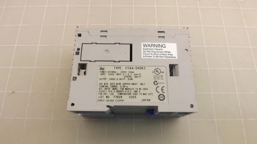 IDEC FC4A-D40K3 CONTROL MODULE T28269
