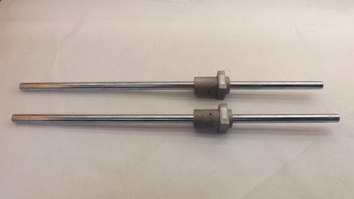 LOT OF 2 R.A. RODRIGUEZ 110.20.006-C PILLOW BLOCK BEARING ON RAIL T28875