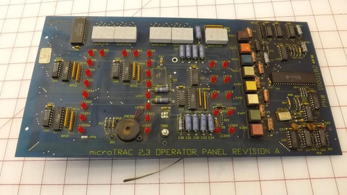 MICROTRAC WRC 11000550 10001182 OPERATOR PANEL BOARD T30288