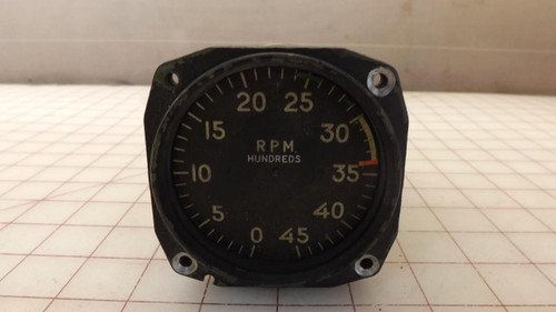 GE GENERAL ELECTRIC E-18 8DJ19AAS-3 INDICATOR TACHOMETER T30558