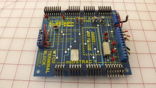 WRC MICROTRAC 10001201 CONNECTION BLOCK BOARD T30428