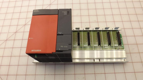 MITSUBISHI MELSEC  Q00JCPU CPU UNIT W/ BASE T30298