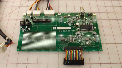 FUJIBO SANOH PANASERT RH3 FD-NTSC-PN 0200-083-009A CIRCUIT BOARD T31399