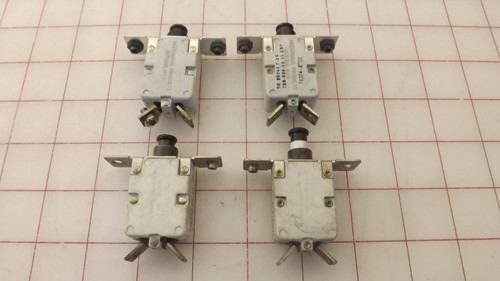 LOT OF 4 KLIXON MS 25244 P-35 700-089-35 76374-8702 CIRCUIT BREAKERS T30685