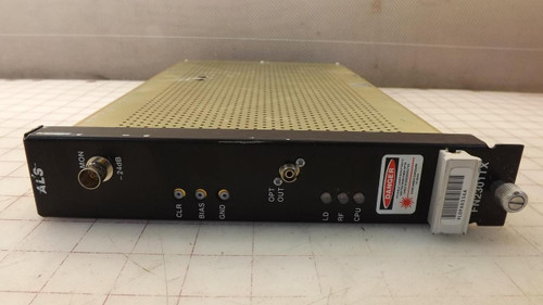 ALS AMERICAN LIGHTWAVE SYSTEMS FN2301TXSFFC FN2301TX OPTICAL FM TRANSMITTER T32772