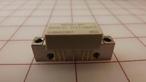 GENERAL INSTRUMENT 527351-001S10040220GT GAAS PUSH PULL HYBRID AMPLIFIER T32654