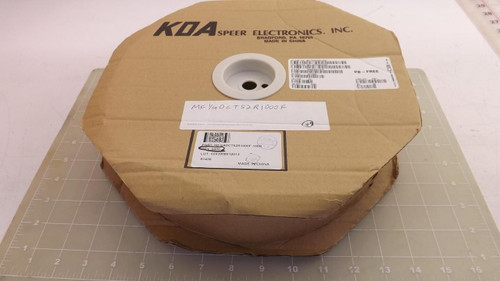 KOA SPEER ELECTRONICS MF1/4DCT52R1000F METAL FILM RESISTORS T34181