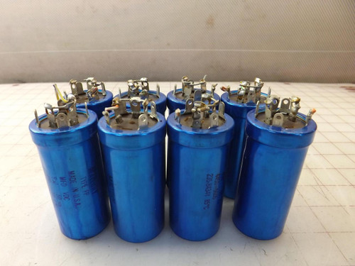 LOT OF 8 MALLORY 4450-5606 235-8444Y CAPACITORS T35490 LOT OF 8 MALLORY 4450-5606 235-8444Y CAPACITORS T35490