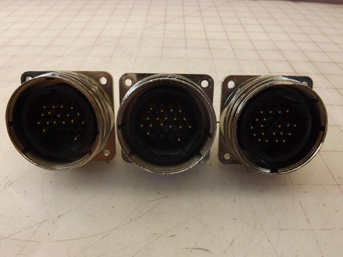 LOT OF 3 AMP 208459-1 CONNECTORS T35505