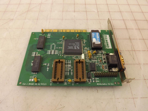 DIAMOND MULTIMEDIA 22-0066B1 FTUPCI7642M PCI VGA VIDEO CARD T34923