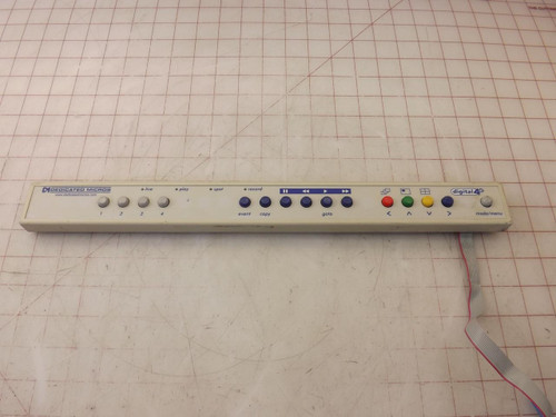 DEDICATED MICROS DIGITAL 4E DVR FRONT PANEL T35518