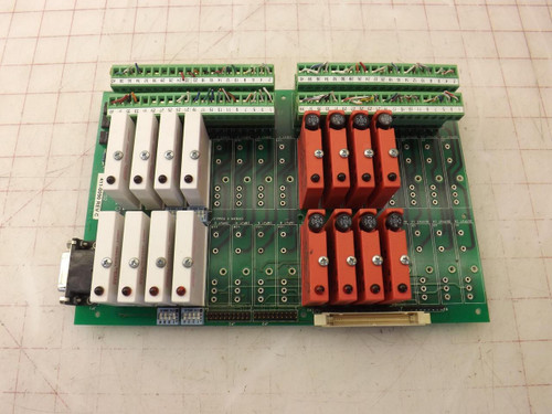 PPT VISION 341-0081 411-0090 CIRCUIT BOARD W/ RELAYS T35173
