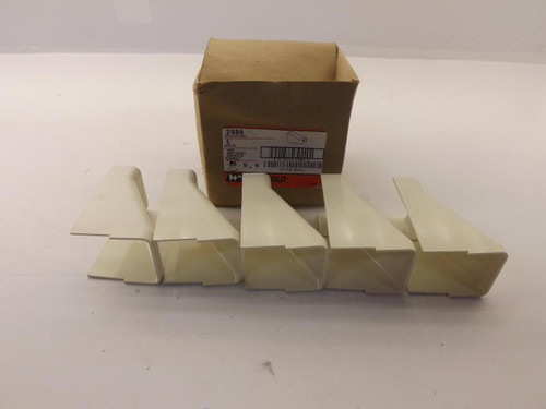 LOT OF 5 WIREMOLD 2986 IVORY DROP CEILING CONNECTOR T37323 LOT OF 5 WIREMOLD 2986 IVORY DROP CEILING CONNECTOR T37323