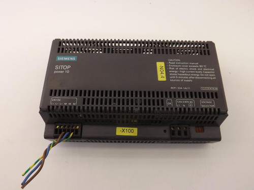 SIEMENS 1P6EP1334-1AL11 SITOP POWER10 POWER SUPPLY T38420