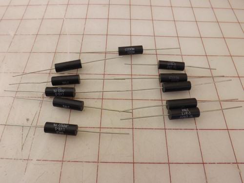 LOT OF 11 DALE  LVR-5 M1323 PRECISION WIREWOUND RESISTOR T35370 LOT OF 11 DALE  LVR-5 M1323 PRECISION WIREWOUND RESISTOR T35370