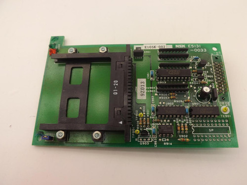 NSK E105K-002 E5131-0033 CONTROL MEMORY CARD READER T37452