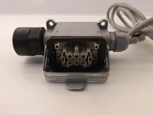 WIELAND MURR 70.300.0640 23141 RECTANGULAR INSERT RECEPTACLE W/ MOTOR SUPPRESSOR T38037 WIELAND MURR 70.300.0640 23141 RECTANGULAR INSERT RECEPTACLE W/ MOTOR SUPPRESSOR T38037