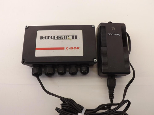 DATALOGIC C-BOX 100PG6002 PASSIVE CONNECTION BOX W/ POWER SUPPLY T37502